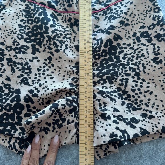 J Crew Women's 4 Leopard Print Lined Shorts - Picture 5 of 7